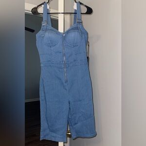 Light Denim Romper